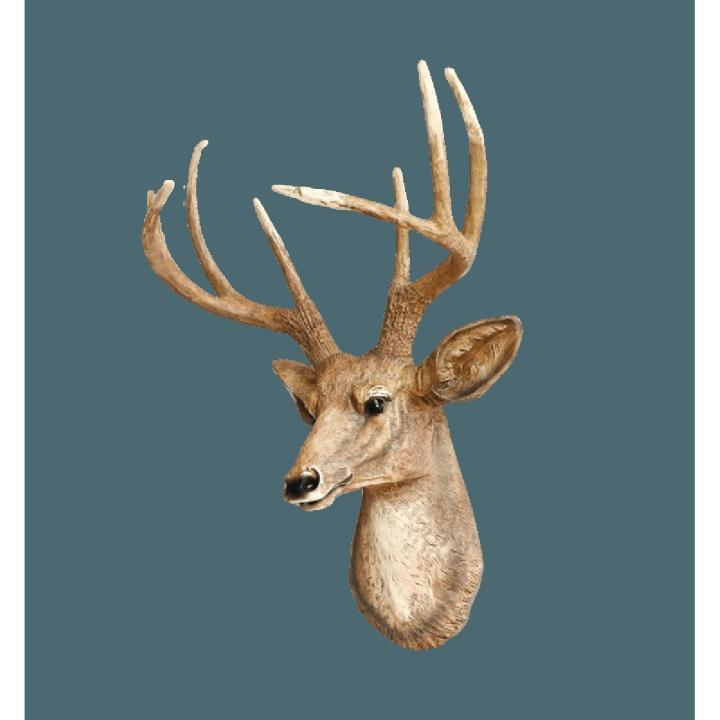 Deer Wall Mounted Wall Hanging Sculpture - Wild Beauty Home Decor
