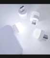 HM     5Pcs Mini USB LED Bulb LED Night Light Bulb Cold White. 