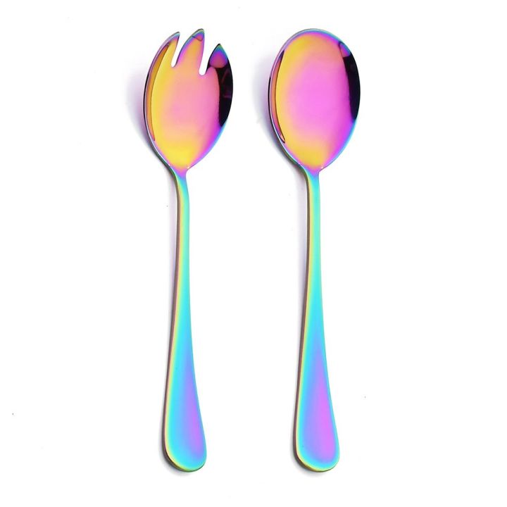 %E3%80%90FUN%20LIVE%E3%80%91%202Pcs%20Black%20Salad%20Spoon%20Fork%20Stainless%20Steel%20Salad%20Dessert%20Spoon%20Cutlery%20Set%20Serving%20Spoons%20Kitchen%20Utensils%20Accessorie%20Tableware%20-%20Image%205