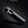Usb Charging Lighter Touch Screen Electronic Cigarette Lighters Small Rechargeable Electric Lighter. 