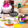 PACK of 2 Set Silicone Hot Pot Holder pad Patili Hot Plate Mat Multipurpose Silicone Pot Holders Hot Pads Silicone Heat Resistant Coasters Cup Insulation Mat Pad Potholders Honeycomb Rubber Pads for Hot Dish Hot Cushions Counter Mats For Tables. 