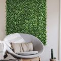 Fence Wall Decoration Artificial Green Leaves Can Stretch Privacy Fence Screen Plant Leaves, Suitable for Home, Garden. 
