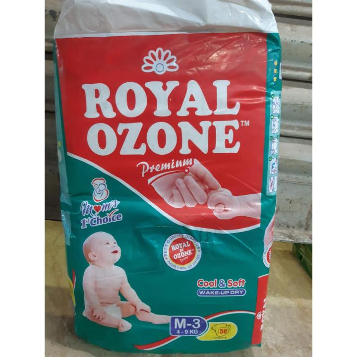 Royal baby diaper medium 50pcs