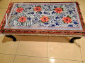 Transparent Printed acrylic table sheet – Dastarkhwan Sheet  Fruit Designs PVC Transparent Tablecloths- 36 x 60 inches. 