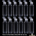 Empty Plastic Push Bottle 120ml / Empty Bottles for Hair Oil / Lotion Bottles Empty Push Bottles. 