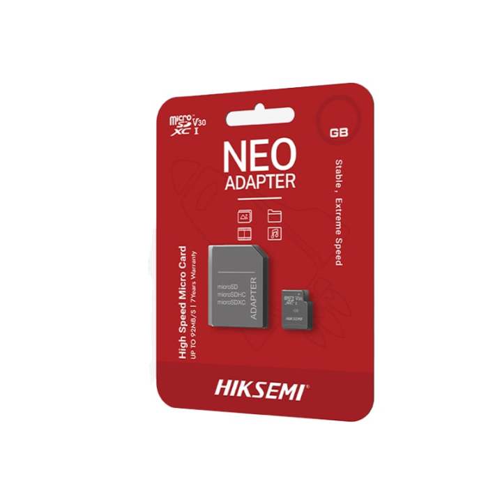 HIKVISION HIKSEMI HS-TF-C1 32GB microSD Memory Card + Adapter