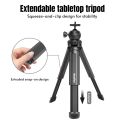 Premium Tripod Stand with Mobile Holder Selfie Stick Stand - DSLR and Smartphone Support for Live Stream, Vlogging & TikTok. 