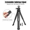 Premium Tripod Stand with Mobile Holder Selfie Stick Stand - DSLR and Smartphone Support for Live Stream, Vlogging & TikTok. 