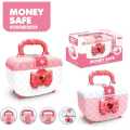 WD - Money Bank Girls Characters Multifunction ATM Saving box, Cute Purse, Money Safe Ban, Piggy Bank, Safe With Key and Sounds for Girls. 