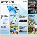 Limited Offer : OPPO A60 | 8GB RAM +256GB ROM (Get Free Gift Smart Watch). 