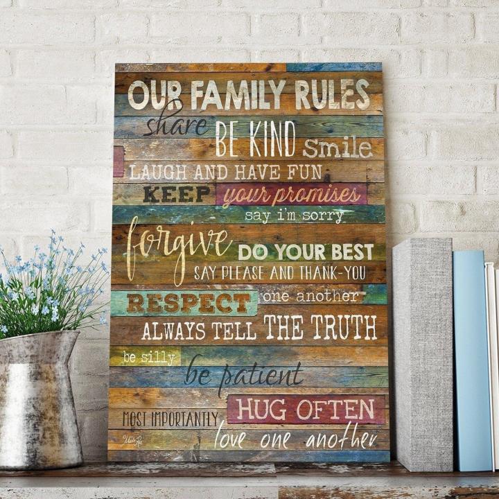 family%20Rules.%20wall%20art,%20home%20decor%20wooden%20hanging%20size%2012%20x%209%20inch%20-%20Image%206