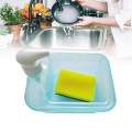 Soap Dispenser and Scrubber Holder Convenient Kitchen Soap Dispenser for Bar. 
