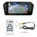 7 Inch TFT LCD Bluetooth Car Rear View Parking Mirror Monitor LED Night-Vision Waterproof Car With Rear View Reverse Parking HD Camera for (All Cars). 