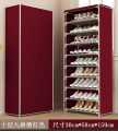Shoe rack ,shoe rack oganizer, shoe rack organizer plastic with cover , shoes racks cabinet with door ,shoe storage cabinet,folding shoes rack organizer, dust proof shoes rack in coffee and wine color. 