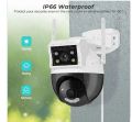 IQC360home 10X Optical Zoom Surveillance Cctv WIFI Security Camera IPC360 Home 2K 4K 4MP wifi Camera with SD CARD. 