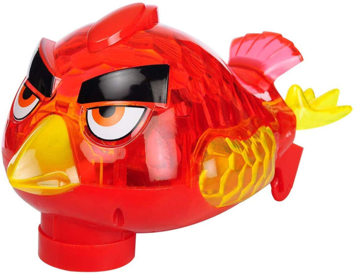 ANGRY BIRDS 3D LED Angry Bird Light and Music Friction Car with 3D light effects and Sound For Kids Boys and Girls
