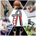Professional Adjustable Hand Gripper & Wrist Expander – 5-100Kg Hand Strengthener, Dynamometer Finger & Forearm Trainer for Gym. 