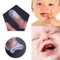 High Quality Baby Kids Silicone Finger Toothbrush | Soft Safe Baby Teether Toothbrush | Gum Brush for Children | Clear Massage Dental Care | SJR Collections. 
