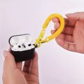 1/5pcs Colorful Spring Rope Keychain Bag Mobile Phone Strap Keychain - Swimming Pool ID Badge And Outdoor Sports Wrist Key Chain. 