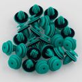 OYPFXMI- 25 Pcs Trim Panel Nylon Retainer Clips for Toyota & 2Pcs License Plate Light Lamp for Mitsubishi Lancer X Evo 2003-2017. 