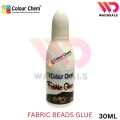 Colour Chem Fabric Glue 30ml: Fast-Setting, Permanent Bond for Fabric and Embellishments Crystal Clear Fabric Glue: Waterproof Adhesive for Versatile Applications. 