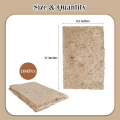 Handmade Paper Sheets 100Pcs Vintage Craft Paper Sheets For Calligraphy Drawing Writing Art. 