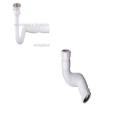 WASH BASIN DRAIN PIPE WITH WASTE (WASTE PIPE). 