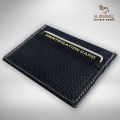 CARDHOLDER 6 POCKET AND 1 CASH POCKET Mini Card Holder Leather Wallet for Men and women Slim card Holder Wallet Lightweight-. 