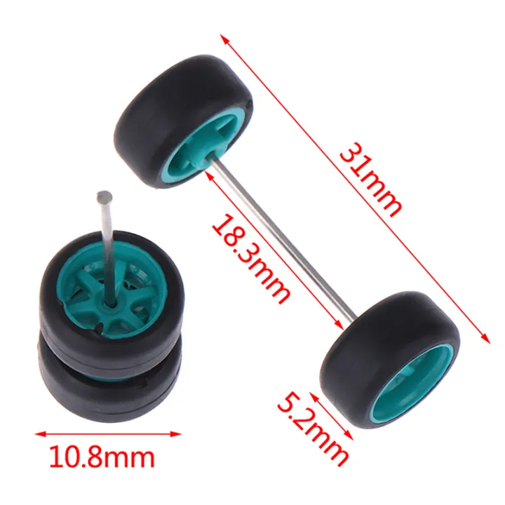 1/64%20Wheels%20For%20Hotwheels%20with%20Rubber%20Tire%20Model%20Model%20Car%20Modified%20Parts%20Toys%20-%20Image%203