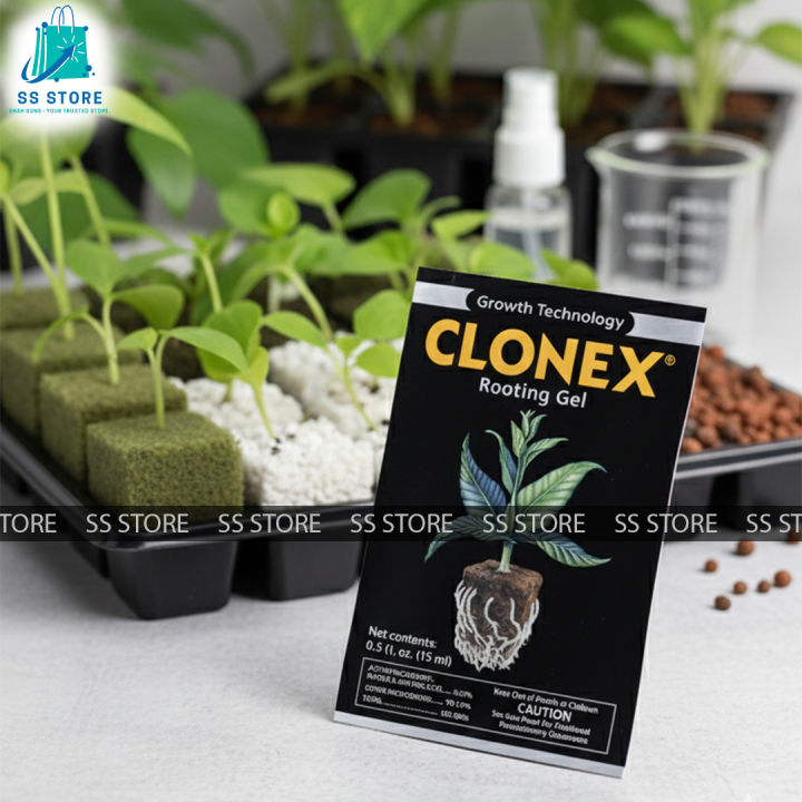Clonex Gel 10ml – Original USA Imported Hydroponics Rooting Gel ...