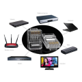 RJ45 Network Cable Modular Plug Ethernet Cable Connector Unshielded 8 Pin 8P8C 6 Types Gigabit Crystal Head Kit for PC Adapter. 