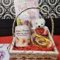 happy wedding gift basket - gift basket for couple - marriage gift - wedding gifts. 