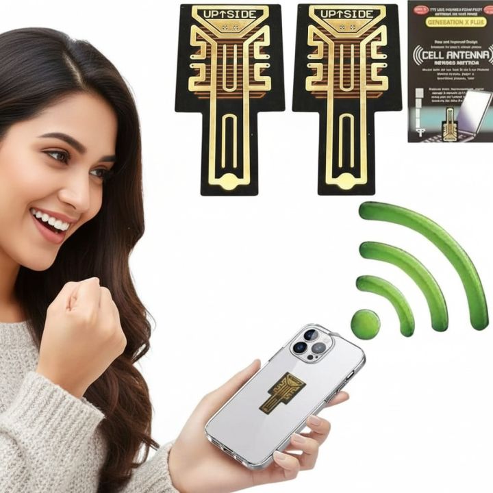 Universal Mobile Signal Booster Sticker – Network Support Antenna Chip | Enhance 3G 4G 5G Signal Strength | Improve Weak Reception for All Smartphones