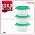 Storage Box Plastic Material Pack Of 3. 