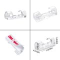 20 Pack Long Lasting Cable Tidy Clips Management, Desktop Cord Holder and Hider, Charg Cord Cable Wire Drop Organizer and Management System for TV PC Laptop Home Office. 