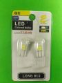 ExTRA BRIGHT CERAMIC CAR PARKING BULB (pair) 6 SMD LED # WHITE. 
