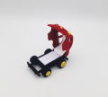 CARS THEME RING HOLDER IN VELVET RED COLOR. 