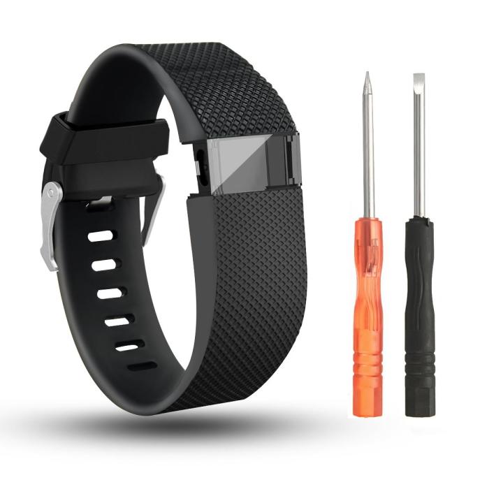 Replacement Band Strap Computers Wristband Bracelet For Fitbit Charge HR Blac
