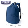 Green forest Sport Backpack Portable 20L Ultralight Travel Foldable Daypack. 