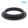 10PCS E27 Lampshade Ring Adapter Black/white Light Shades Collar Adaptor Lonni. 