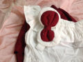Toddler Girl Ruffle Trim Top And Bow Skirt With Headband ( Fabric Cotton) ( Size 03 Month To 5 Yrs). 