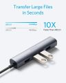 Anker USB C Hub, 5-in-1 Premium USB C Adapter with Ethernet  Port, 4K USB C to HDMI, 3 USB 3.0 Ports, for MacBook Pro 2016/2017/2018,  iPad Pro 2018, ChromeBook, XPS, and More (Space Grey) ORIGINAL UK ZONE STOCK. 