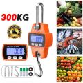 Crane Scale Portable LCD Digital Electronic Hook Hanging Weight 300kg. 