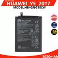 Huawei Y5 2017 / Y5 Lite 2017 Battery Replacement HB405979ECW Battery with 3020mAh Capacity _ Black. 