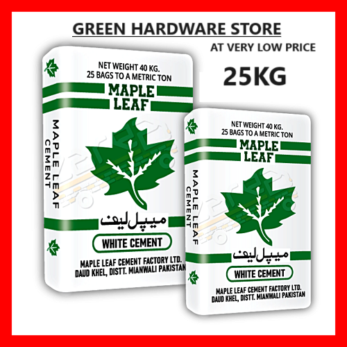 25KG Maple Leaf White Cement High Quality
