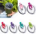 Tumbler Cover Lids Easy Clean Travel Tumbler Lid 30 Oz Compatible Replacement Lids Spill Proof Adventure Quencher Lids. 