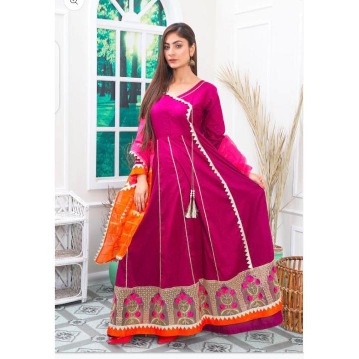Anarkali fancy maxi 3pcs