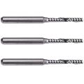 3X 2mm x 15mm Carbide Single Flute Spiral End Mill CNC Router Bit. 
