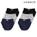 Hammer Brief Underwear For Men Pack Of 6 - Underwear For Men - Underwear - Underwear For Boys - Mens Underwear - Under Wear - Random Colors. 