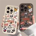 Fashion Brand Doodle Phone Case Compatible For itel RS4 5G 4G S24 2024 Soft Shockproof Cover. 